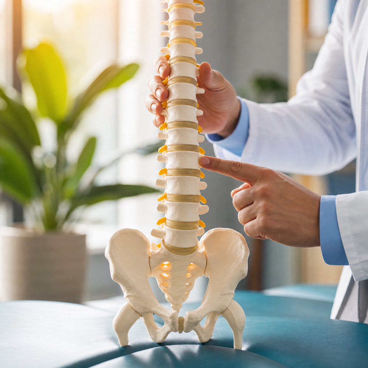 Spinal alignment model in a modern clinic